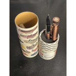 Retro 1951 Tornado Lincoln FP Fountain Pen Copper Vintage Style